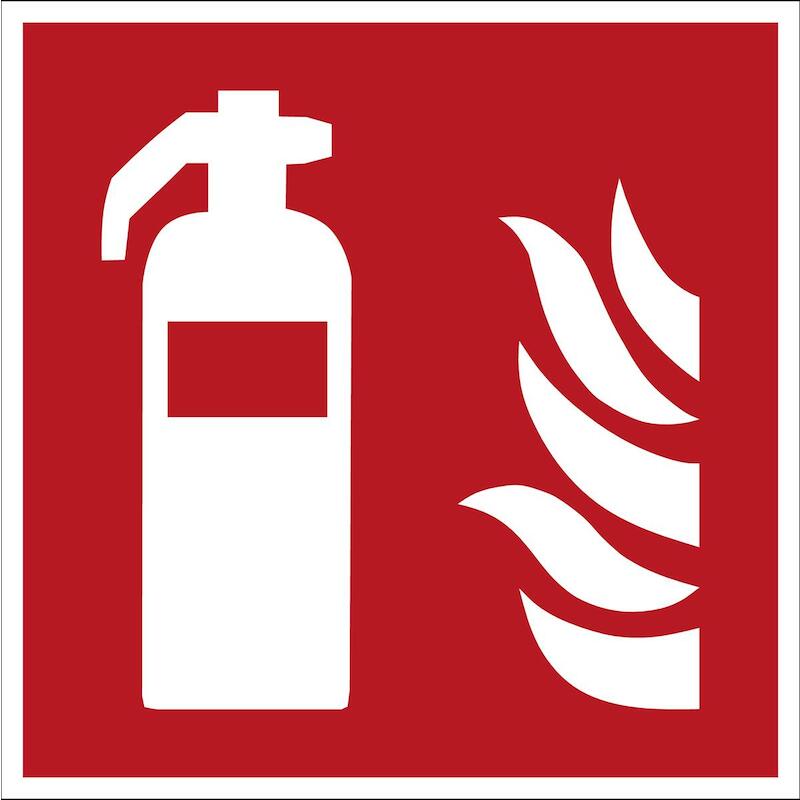 PICTO PP EXTINCTEUR D'INC.  F001 - 148X148   BRADY