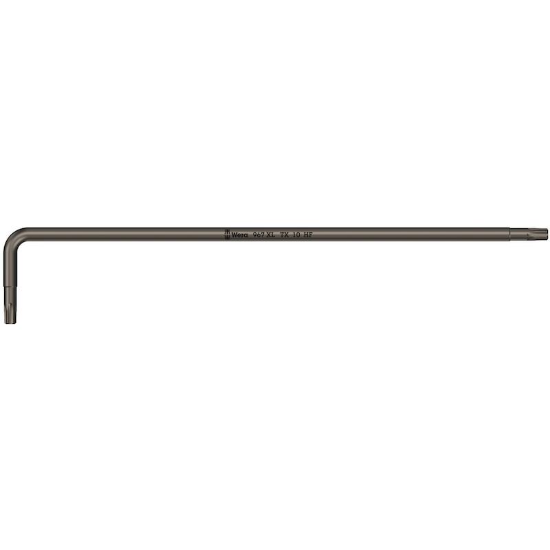 CLÉ MÂLE COUDÉE TORX        967 XL HF TX10    WERA