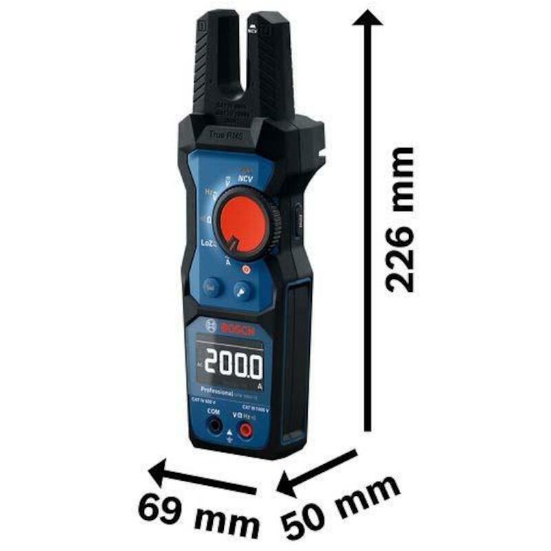 PINCE AMPÈRE 200A           GFM 1000-15 2XAA BOSCH