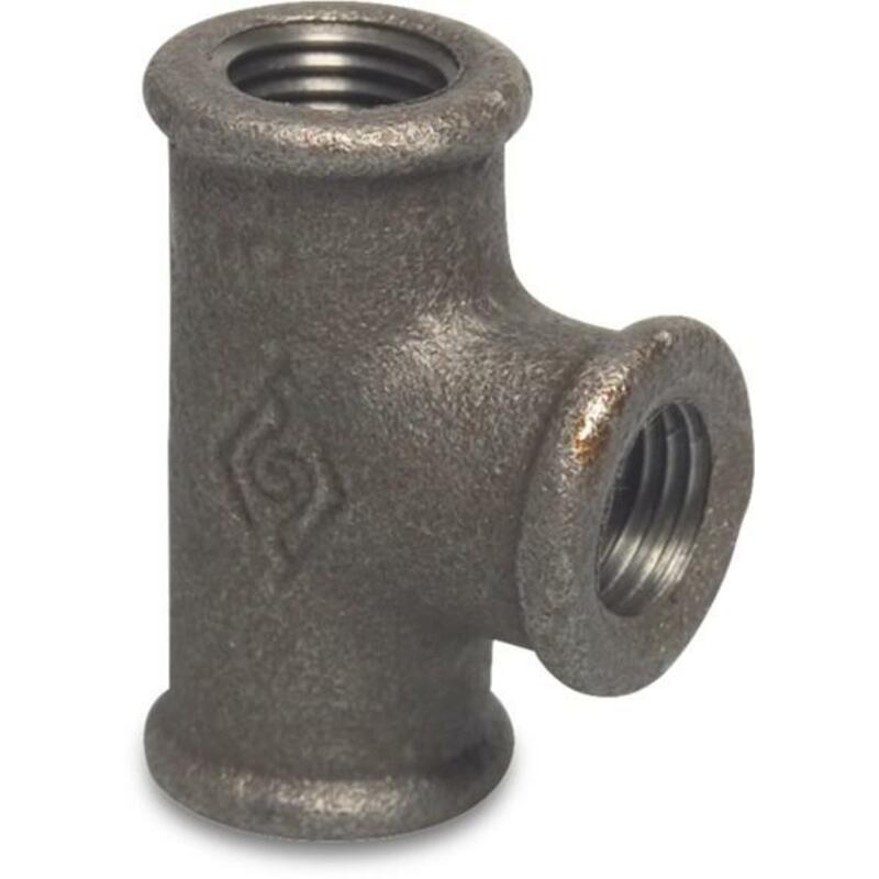 T-KOPPELING 1 1/2" V/V/V    FIG.130    GIETIJ.-ZW.