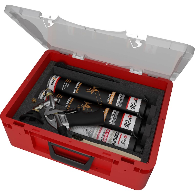 SPRAY GUN SET STARTER       C&F FAST FORWARD RECTA