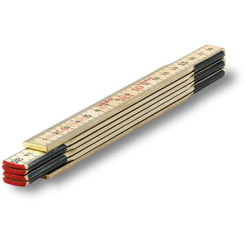 VOUWMETER 1M BRUIN          H 1/6             SOLA