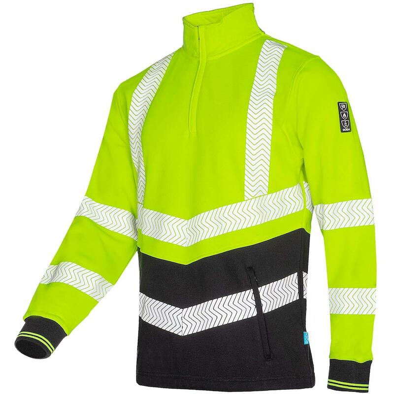 SWEATER HV FR ARC AS CORRAN 616A JA/BL     S SIOEN