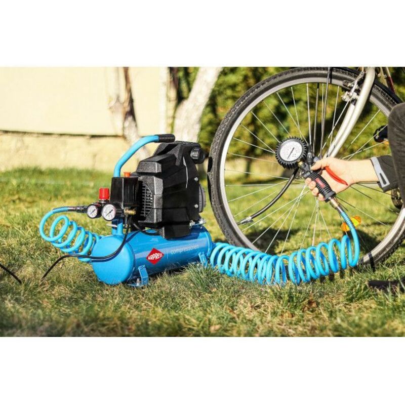 Airpress - Compressor - h 185-6 - 8 bar - 1,1 kW - 6 l - 82,3 l/min - 02648561