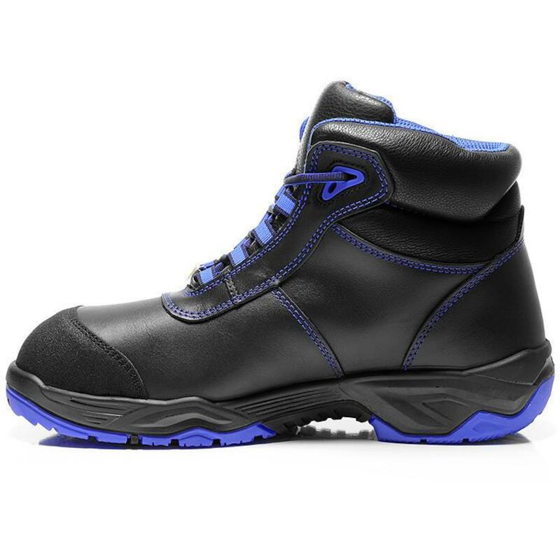 CHAUSS.ESD HAUT S3S NO/BL   REACTION BLEU 43 ELTEN