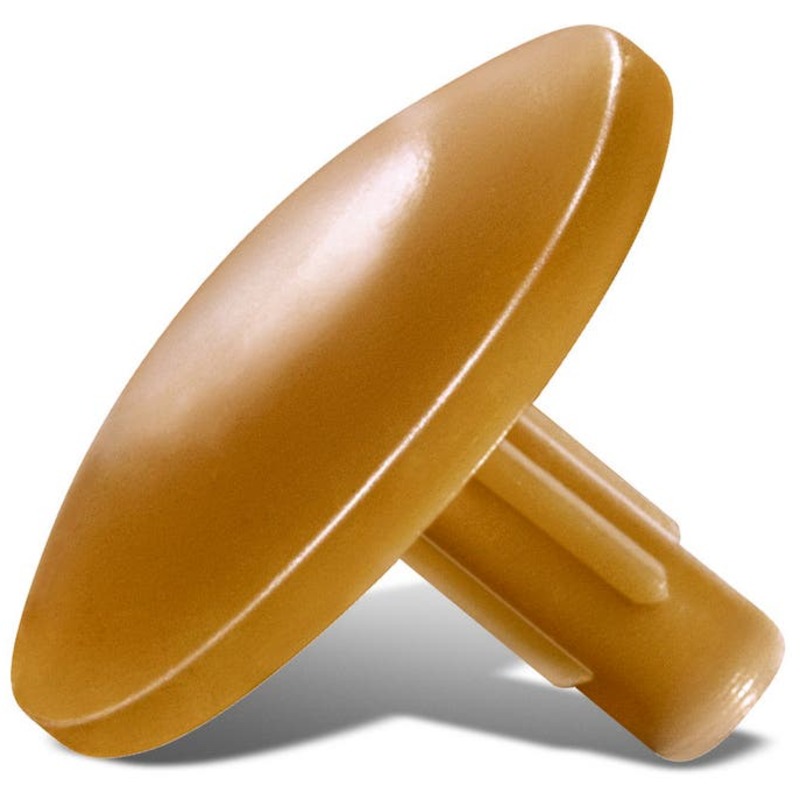 Spax - Cover cap - For universal screw with head hole - Plastic - Fawn brown - ø 15 mm - PZ2 - 02343755
