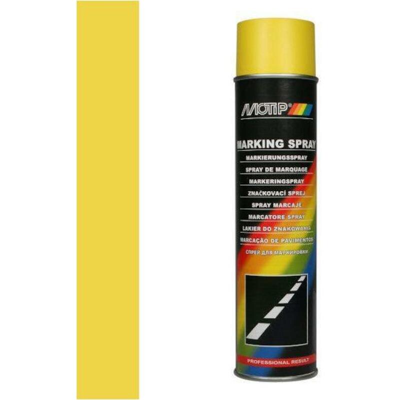 MOTIP 000031 MARKERINGSPRAY HANDMATIG GEBRUIK GEEL
