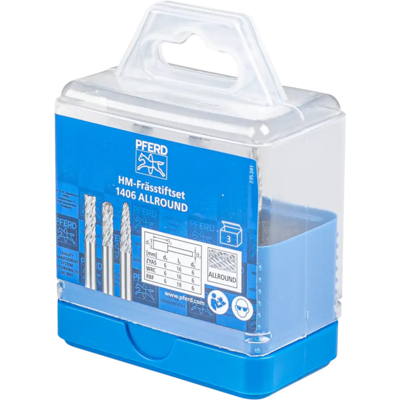 HM-STIFTFREZENSET S6 (3ST)  1406 ALLROUND    PFERD