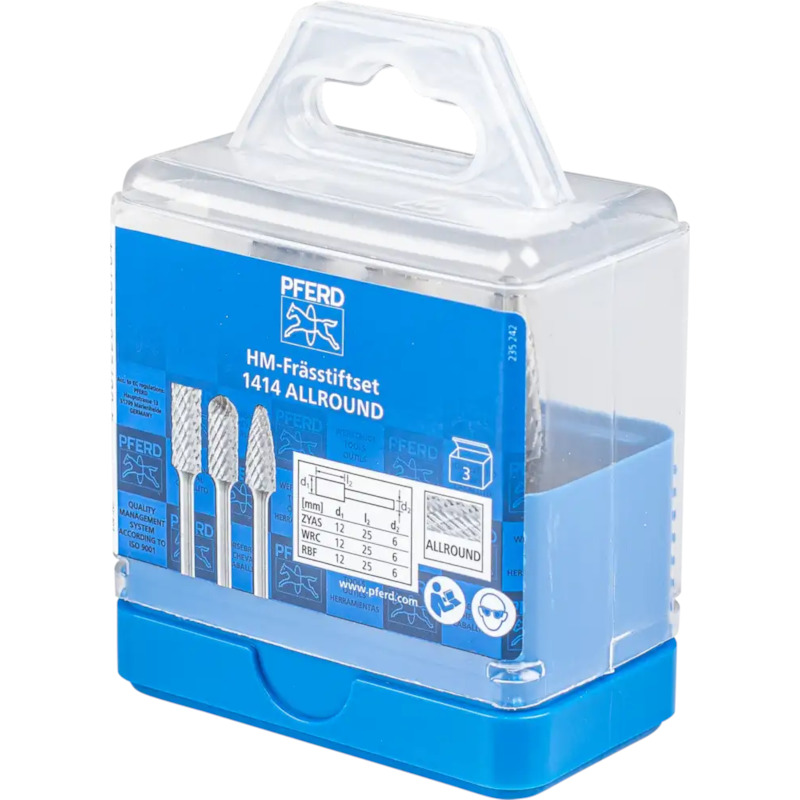 HM-STIFTFREZENSET S6 (3ST)  1414 ALLROUND    PFERD