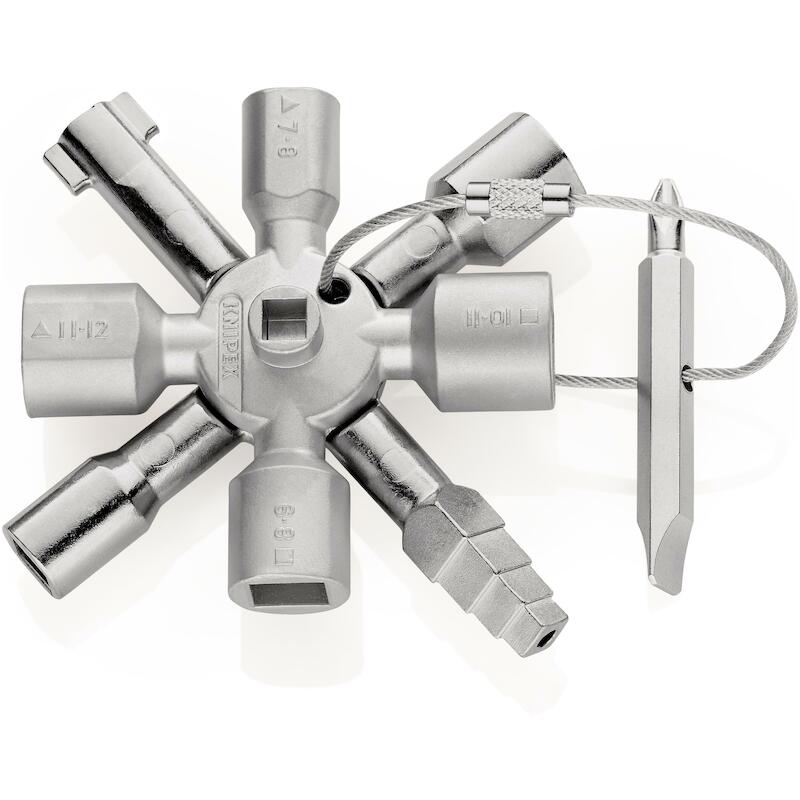 Knipex - Control cabinet key - TwinKey - 00 11 01 - 92 mm - 02379752