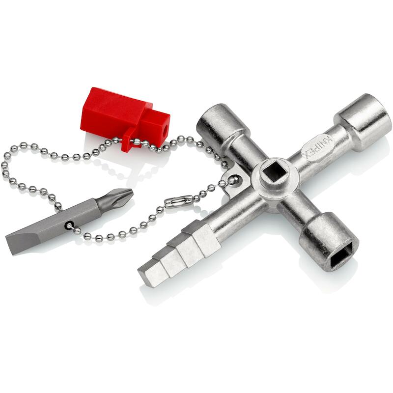 Knipex - Control cabinet key - 00 11 04 Profi-Key - 90 mm - 41191626