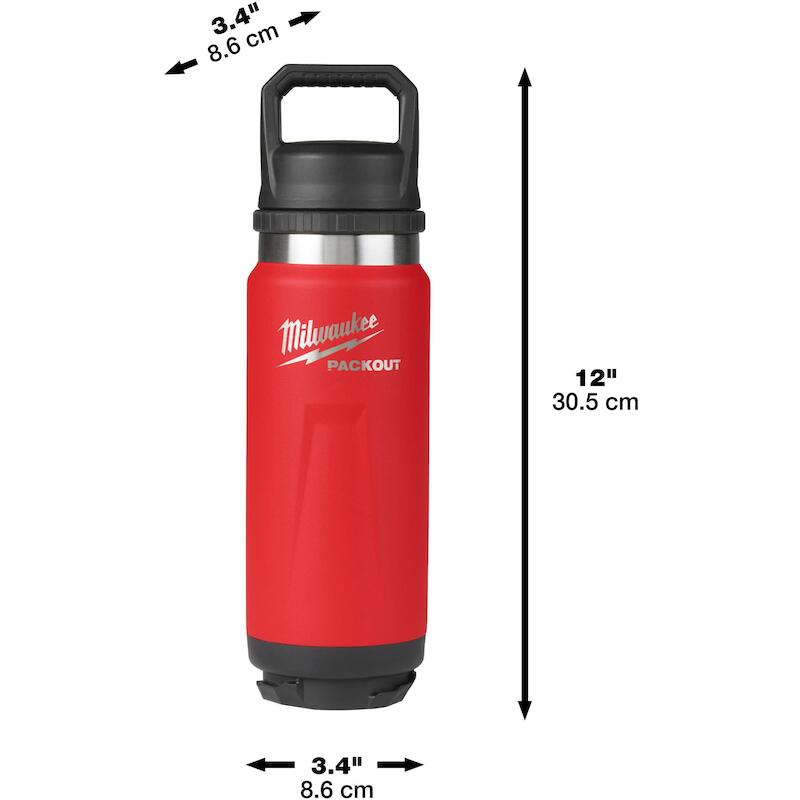 BOUTEILLE THERMOS ROUGE PO  4932493465 710ML MILWA