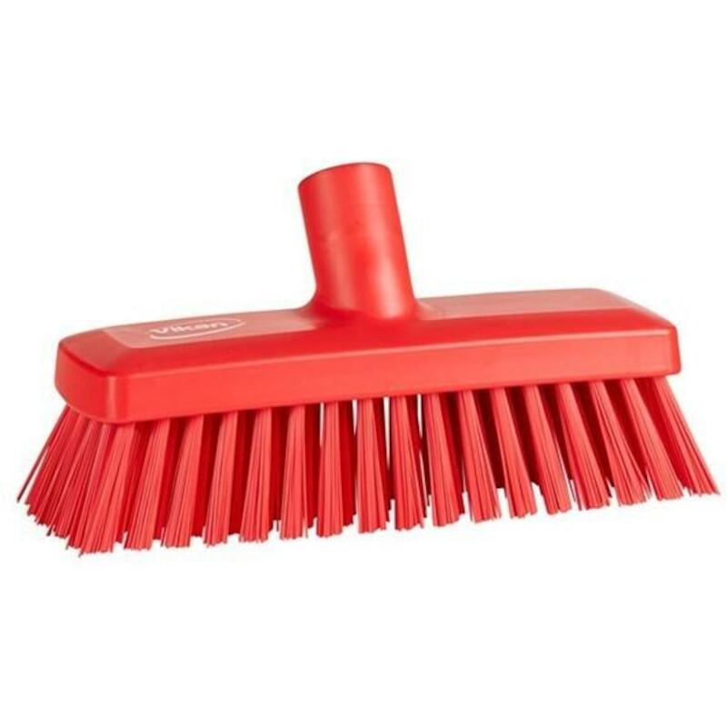 BROSSE À RÉCURER COMP.225MM 7042/4 ROUGE     VIKAN
