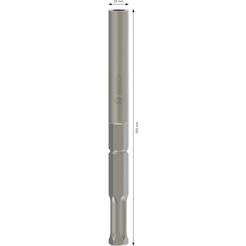 BOUTEROLLE D'ENFONC. 300X25 2608690196 HEX22 BOSCH