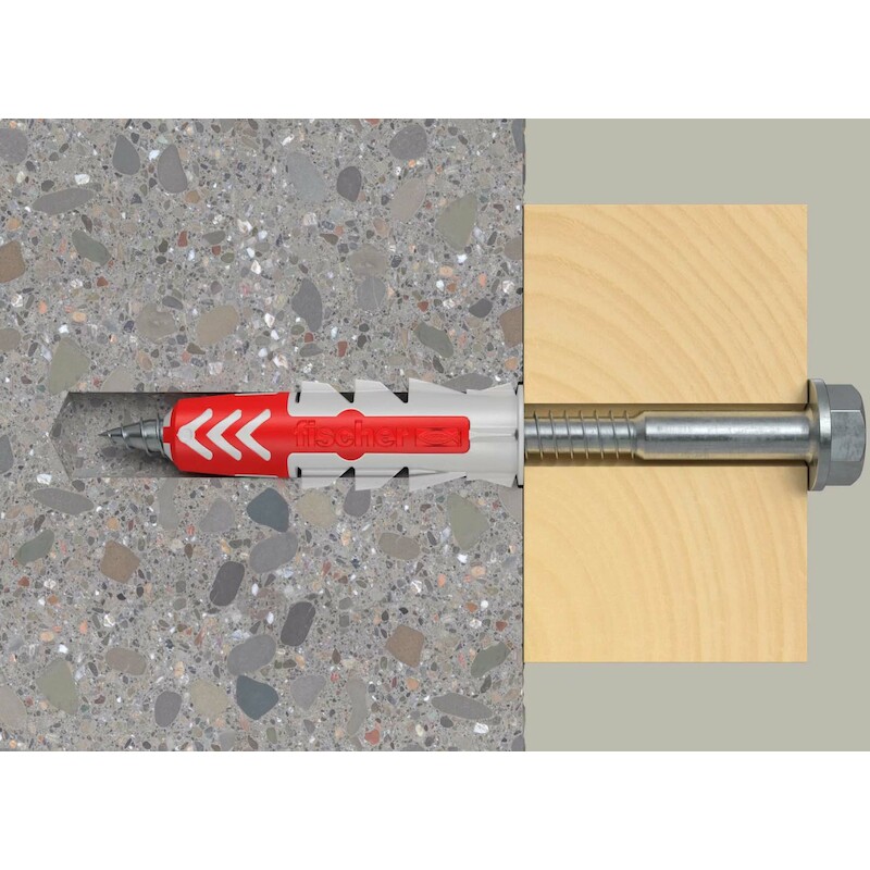 PLUG NYLON 10X50 S(+SCHROEF)DUOPOWER       FISCHER