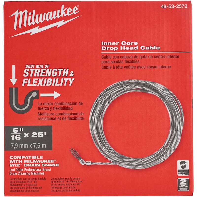 ONTSTOPPINGSVEER 8MM/7,6M   48532572     MILWAUKEE