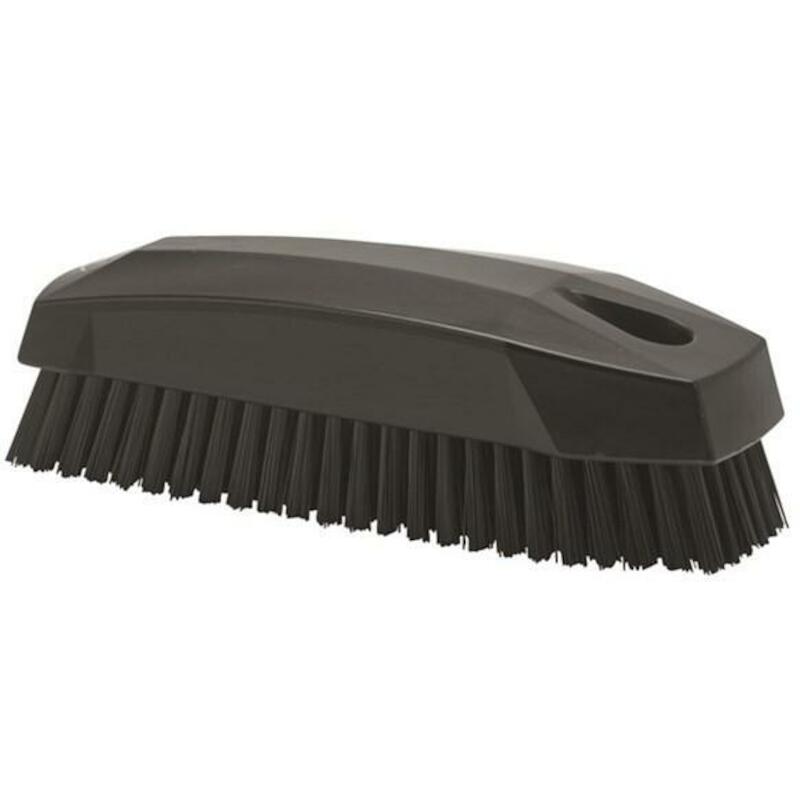 NAGELBORSTEL POL.HARD ZWART 6440/9  130X50MM VIKAN