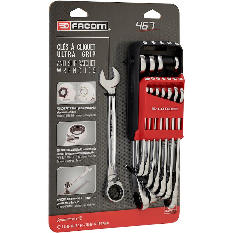 SET RINGSTEEKRATELSLEUTELS  467B.JP12PB(12ST)FACOM