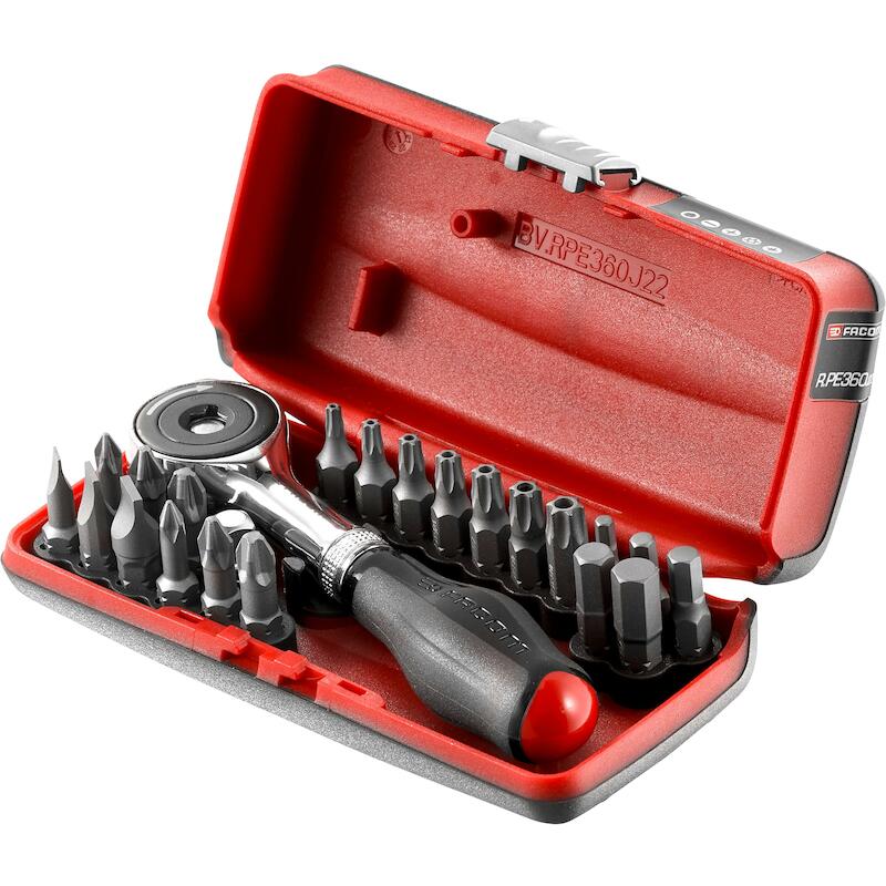 BITSET 1/4"+RATEL           R.PE360J22PB(22ST)FACO