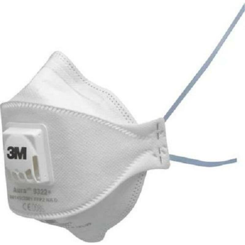 MASKER AURA FFP2 + VENTIEL  9322+BV             3M