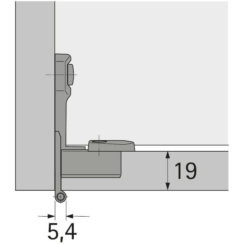 OPDEKSCHARN.SP2000 SLUITING 45064          HETTICH