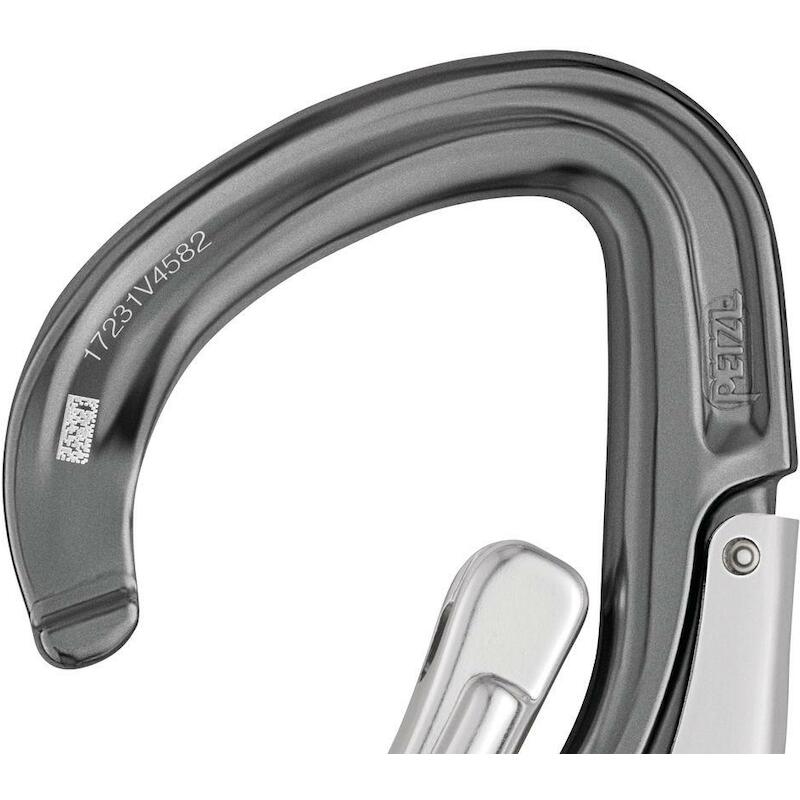 KARABIJNHAAK ALU GR/GE      EASYHOOK OPEN    PETZL