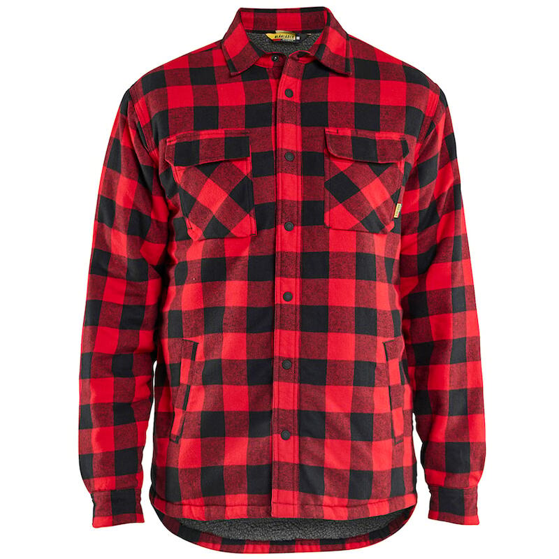 OVERHEMD FLANEL             4704 RO/ZW    XL BLAKL