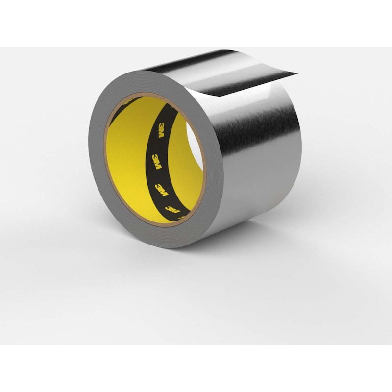 RUBAN ADH.ALUMINIUM ARGENT  H1436F  50MM X 50M  3M