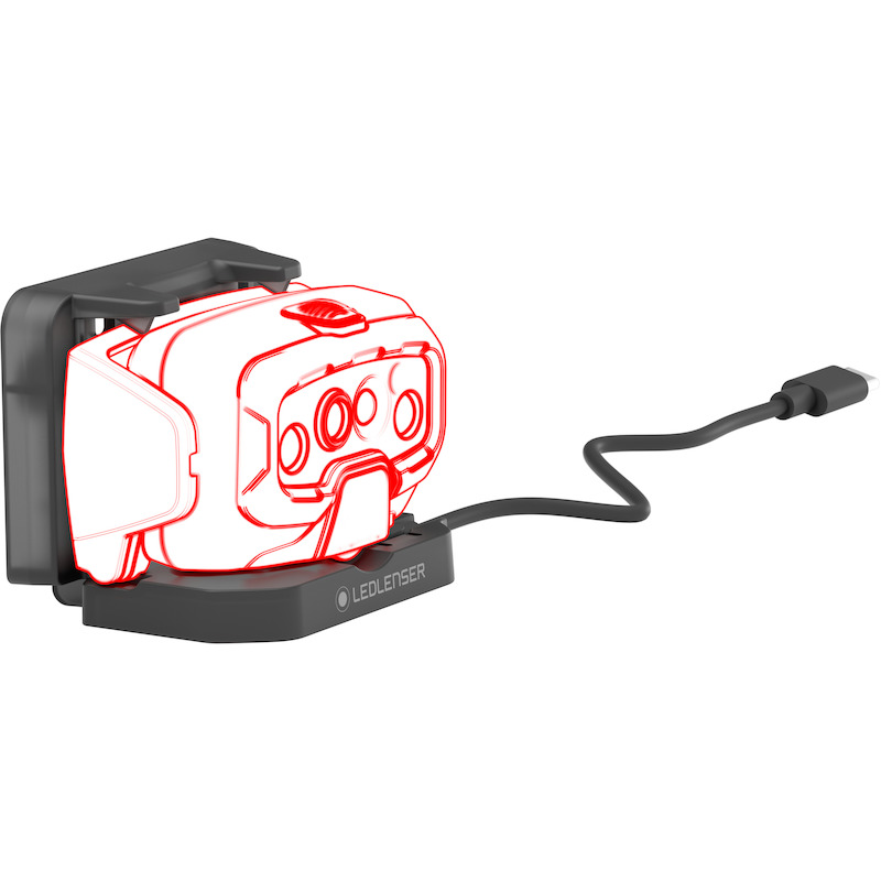 LAMPE FRONT.1600LM-200M-3,5 HF8R WORK  RECHARG.LED