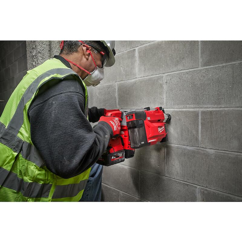 STOFAFZUIGER SDS+BOORHAMERS M12 UDEL-201B  MILWAUK