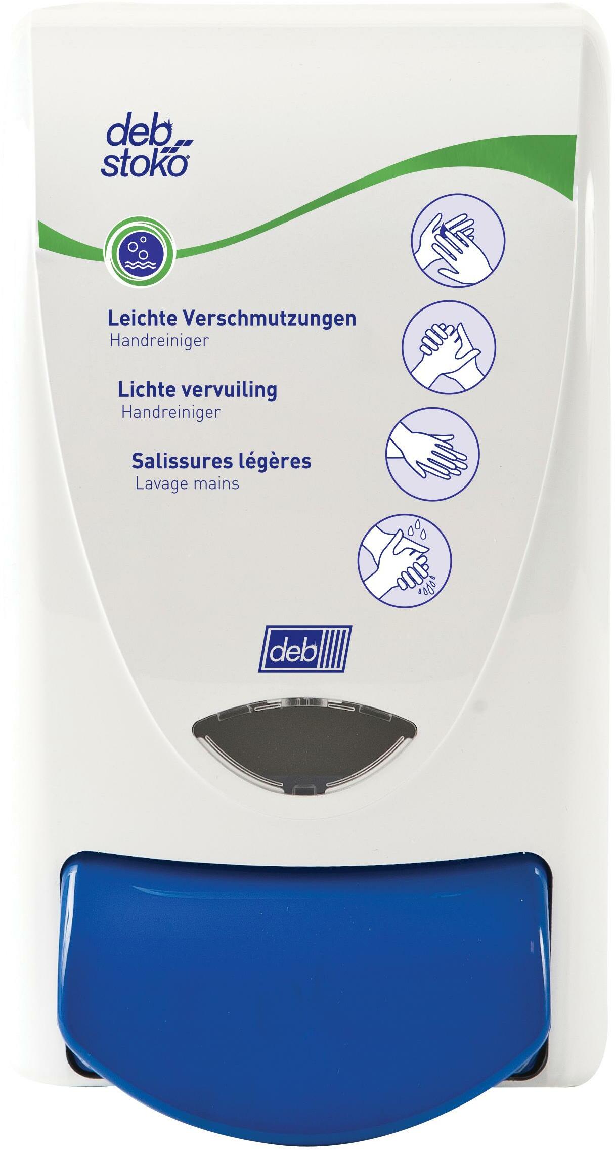 DISTRIBUTEUR - DEB STOKO RANGE CLEANSE LIGHT - BLANC ET BLEU FONCÉ 1 L