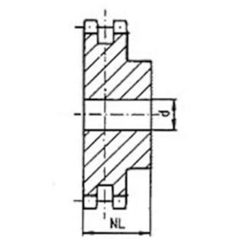 KETTINGWIEL TL HT - 12B-2 - 3/4 INCH DUPLEX (19 TANDEN) - 2012