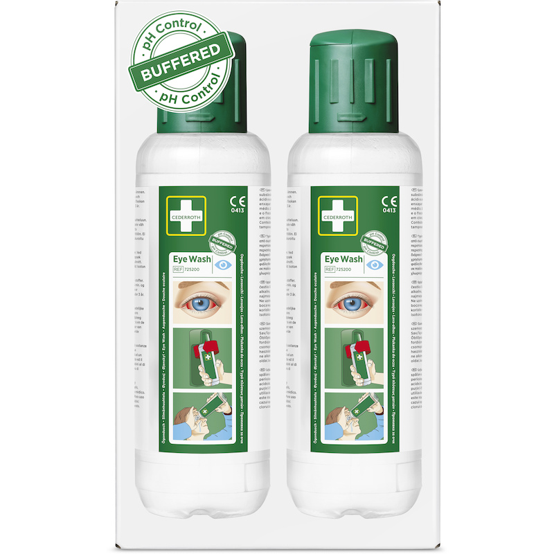 DOUCHE OCULAIRE TAMPONNÉ    725200 - 500ML   (2PC)