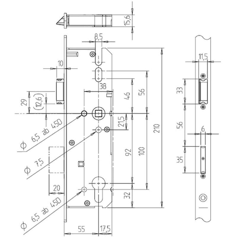 SLOTKAST MEERP.8250 V/RENOVATIE RS1000SL-55/92 KFV