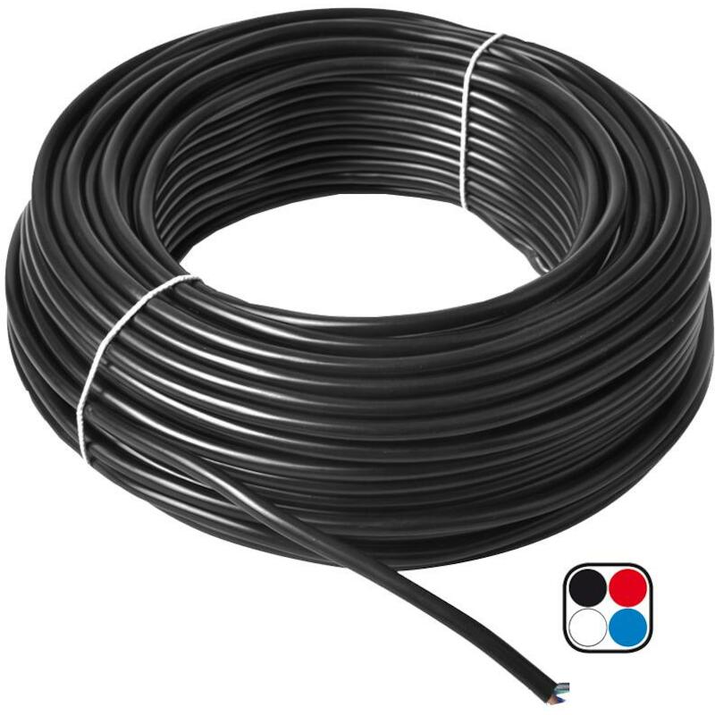 DRAAD 4X1,50 ROND PVC