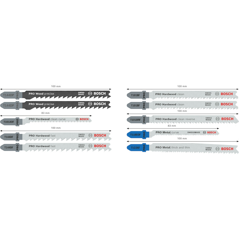 DECOUPEERZAAGBL.SET HO/MET. 2607011944 (10ST)BOSCH