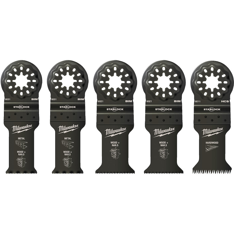 JEU LAME SCIE PLONGEANTE    48906115   (5PC) MILWA