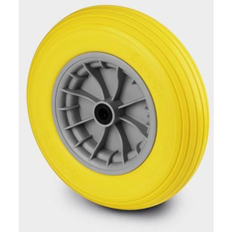 ROUE INCRE.JAUNE DIABLE  PNR260X082-D20 HL74 RB