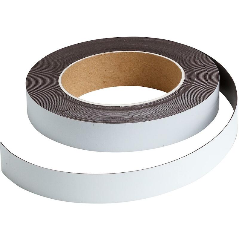 MAGNEETSTRIP - BRADY 225179 - WIT 25X 10 M (1 EA)