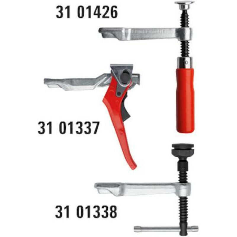 GLIJBEUGEL - BESSEY SLV - COMPLEET HEFBOOMGREEP -120 MM