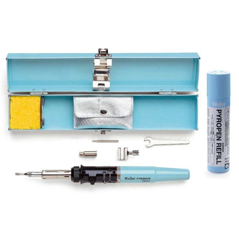 SOLDEERBOUT OP GAS KIT      PYROPEN PIEZO   WELLER