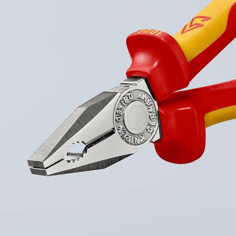 COMBINATIETANG VDE          03 06 - 180MM   KNIPEX