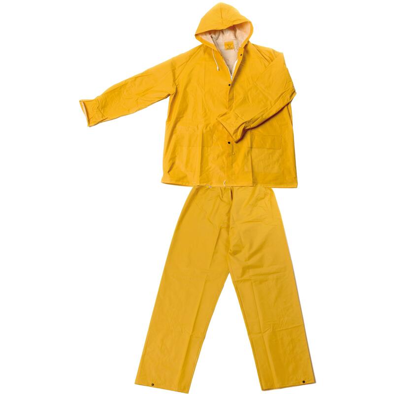 ENSEMBLE IMPERMÉABLE PVC RY JAUNE - M