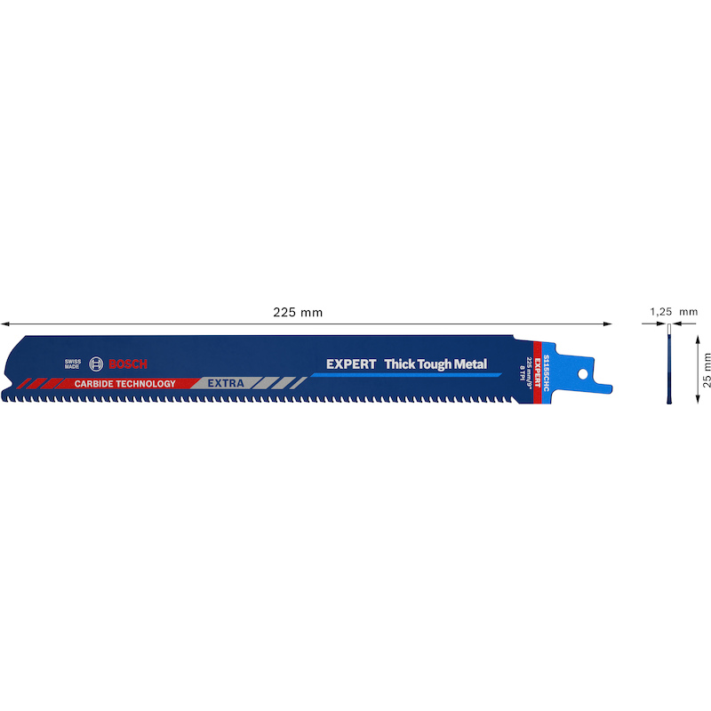 RECIPROZAAGBL.S1155CHC MET. 2608900369  (3ST)BOSCH