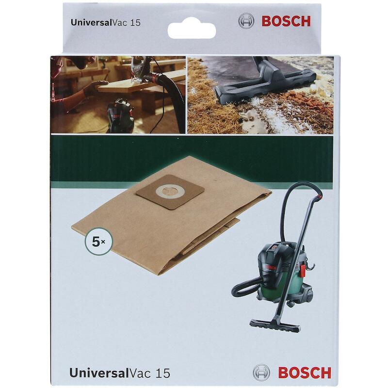 FILTERZAK UNIVERSALVAC 15   2609256F32  (5ST)BOSCH